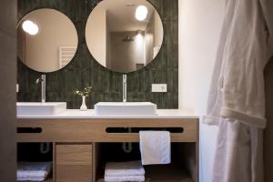 Salle de bains dans l'établissement Astor Apartments