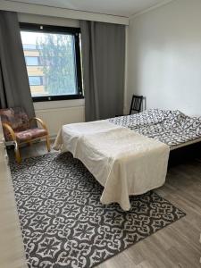 Postel nebo postele na pokoji v ubytování Cheap&Shared Rooms in Tornio city