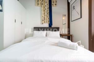 KLIA-KLIA 2, Comfy Studio, Horizon Suites Sepang-Dengkil by Flexihome-MY客房内的一张或多张床位
