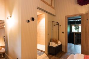 A bathroom at Le Wafo