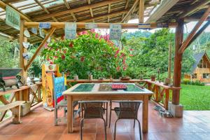 Zahrada ubytování La Providencia Lodge