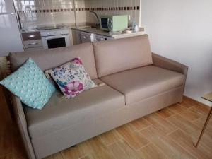 Ein Sitzbereich in der Unterkunft Bonito y acogedor apartamento en Castropol
