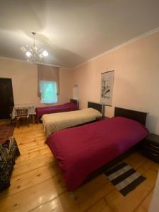 Postel nebo postele na pokoji v ubytování Seti Tower Guest House