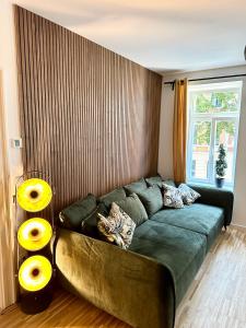 Khu vực ghế ngồi tại Wohlfühloase im hippen Leipziger Osten