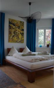 Ένα ή περισσότερα κρεβάτια σε δωμάτιο στο Apartment Luk