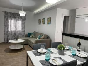 Χώρος καθιστικού στο Apartamento del Agua