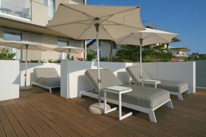 Balkón alebo terasa v ubytovaní Hotel Palazzo del Garda & Spa