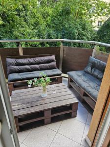 Balkón alebo terasa v ubytovaní Apartament Rodzinny - całodobowe zakwaterowanie, bezpłatny parking