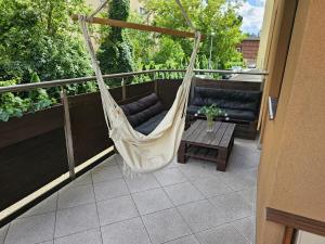 Balkón alebo terasa v ubytovaní Apartament Rodzinny - całodobowe zakwaterowanie, bezpłatny parking