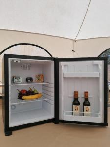 Kuchyň nebo kuchyňský kout v ubytování Unique Glamping Suite