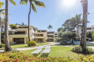 Zahrada ubytování Cabarete Palm Beach Condos