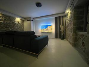 Кровать или кровати в номере Villa Copun with heated pool