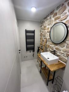 Ванная комната в Villa Copun with heated pool