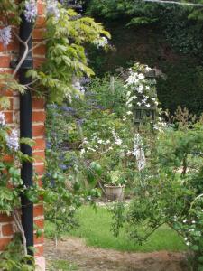A garden outside The Old Vicarage Bed And Breakfast 
