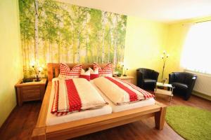 Postel nebo postele na pokoji v ubytování Hotel - Restaurant BERGHOF