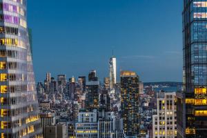 Nespecifikovaný výhled na destinaci New York nebo výhled na město při pohledu z hotelu