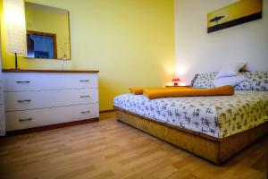 Posteľ alebo postele v izbe v ubytovaní Studio Apartments Shanti