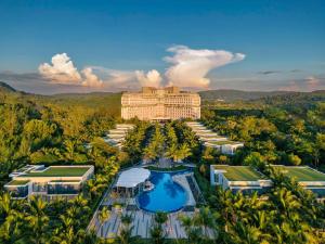 an aerial view of a resort with a pool at Best Western Premier Sonasea Phu Quoc in Phu Quoc