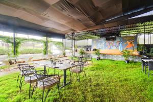 Zahrada ubytování FabHotel Prime Rajmudra - Nr Butterfly Park - Hinjawadi