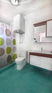 A bathroom at Nature View Boho apartment in Gumusluk Bodrum