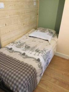 Postel nebo postele na pokoji v ubytování Géné Fiz, Location Passy
