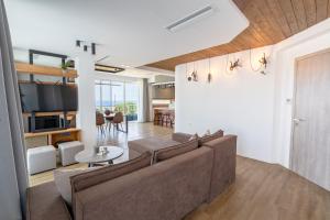 Posezení v ubytování 4C Rethymno
