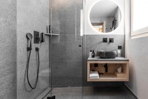 Ένα μπάνιο στο Hotel Baer & Post Zernez