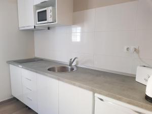 Kuchyňa alebo kuchynka v ubytovaní Apartamentos Alhambra Granada 3000