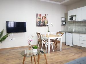 Kuchyňa alebo kuchynka v ubytovaní Apartamentos Alhambra Granada 3000