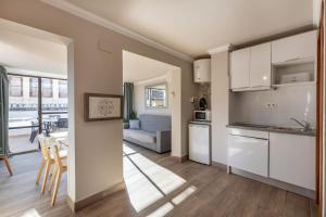 Kuchyňa alebo kuchynka v ubytovaní Apartamentos Alhambra Granada 3000