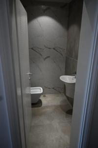 Koupelna v ubytování Hotel Sole