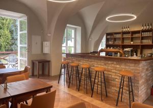 Lounge nebo bar v ubytování Zámek Castle Račice - Podzámčí Undercastle