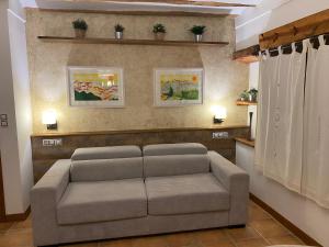 Posezení v ubytování Alhanda Apartahotel