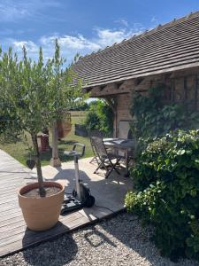 Zahrada ubytování Petite dépendance vue piscine