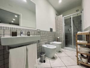 Koupelna v ubytování Agriturismo BioCore 2 - Colledoro