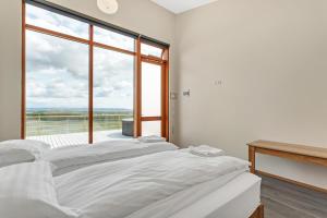 Postel nebo postele na pokoji v ubytování 4bed 4bath Sauna & Hot tub