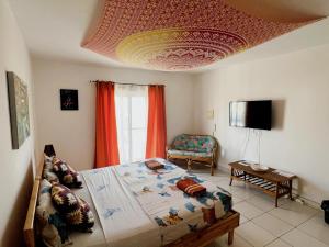 All Nations Holiday Home客房内的一张或多张床位