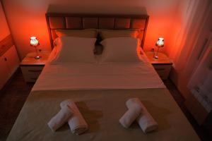 Krevet ili kreveti u jedinici u okviru objekta Royal Apartman