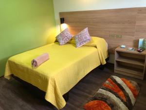 Voodi või voodid majutusasutuse Hostal Terra 4 - EL LABRADOR toas