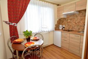 Kuchyň nebo kuchyňský kout v ubytování Willa Swajnos + 28 fotografií