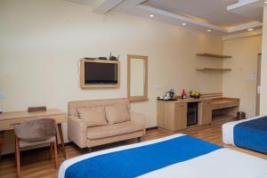 Majestic Lake Front Hotel & Suites 객실 침대