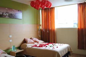Voodi või voodid majutusasutuse Hostal Terra 2 - EL CONDADO toas