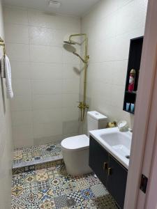Koupelna v ubytování Boutique Hotel Honey