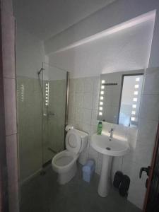 Koupelna v ubytování HOTEL VILA TOSKA