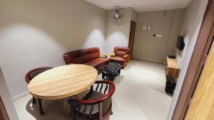 Posezení v ubytování Muziris Manor Residency