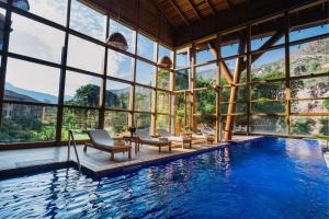 A piscina localizada em Tambo del Inka, a Luxury Collection Resort & Spa, Valle Sagrado ou nos arredores