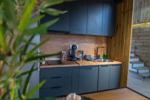 Dapur atau dapur kecil di Salinas Nest - Ulcinj Stoj Ada Bojana