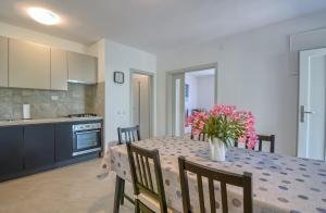 Kuchyň nebo kuchyňský kout v ubytování Apartman Ivan