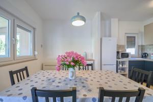Kuchyň nebo kuchyňský kout v ubytování Apartman Ivan