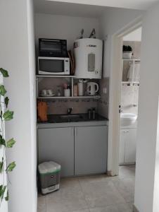 Køkken eller tekøkken på La Félicité Alojamiento + 6 billeder